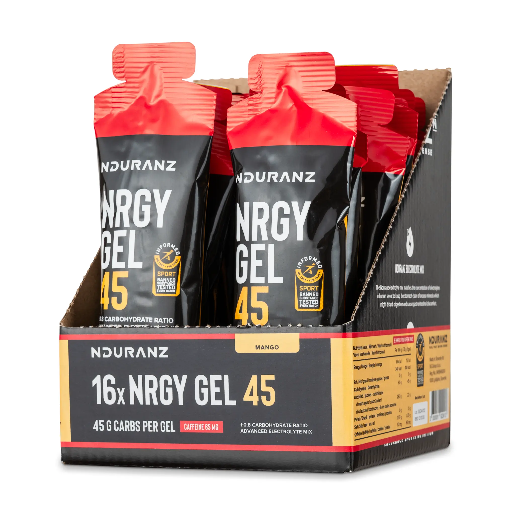 Nrgy Gel 45 mit Koffein Box - Image 12